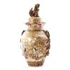 Image 1 : Japanese Satsuma earthenware covered urn