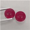 Image 3 : Pair 6ct Madagascar Red Ruby (2 pieces)~ average s