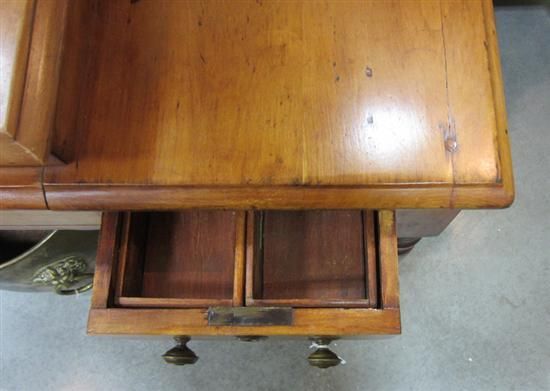 American Sheraton Style Mixed Wood Plantation Desk