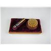 Image 2 : KFABERGE-GILT AND CLOISONN? CHALK HOLDER, marked