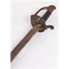 Image 1 : 18thC sword with 30 ins slightly curved fullered s