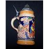Image 6 : Vintage GERZ Ceramic with Pewter Lid Beer Stein