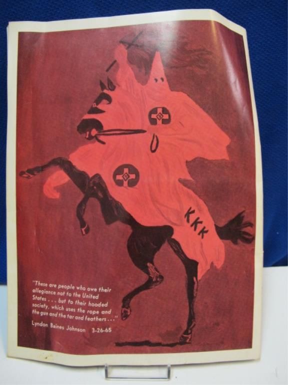 Klan Night Riders RARE Night Riders Klu Klux Klan Magazine