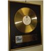 Image 1 : Chicago 18 Gold Plated Record