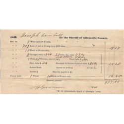 ANTEBELLUM TAX DOCUMENT