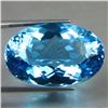 Image 1 : ENORMOUS 49.20 CTS OVAL SWISS BLUE TOPAZ