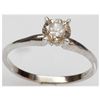 Certified 1.00ct 14K White Gold Diamond Ring J-K, VS1