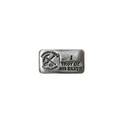 Silver Bar 1 Ounce .999 Fine