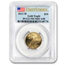 1/4 oz Proof Gold American Eagle PR-70 PCGS - First Str