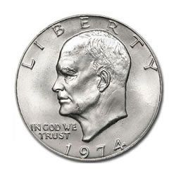 Eisenhower Dollar  BU