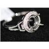 Image 1 : 18K WHITE GOLD DIAMOND RING 0.32 CTW
