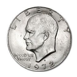 Eisenhower Dollar  BU