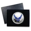 Image 1 : 1 oz U.S. Air Force Enameled Silver Round (w/Gift Box &