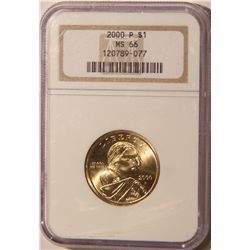 2000-Sacagawea NGC MS66