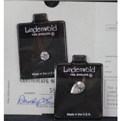 Pair of Cubic Zirconia