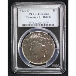 1927-D Peace Dollar PCGS XF