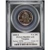 Image 1 : 2000-S Virginia 25c PCGS PR69DCAM