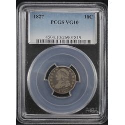 1827 Capped Bust PCGS VG10