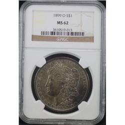 1899-O Morgan NGC - MS62