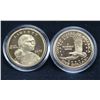 Image 1 : Pair 2005 Sacagawea $1 - Proof