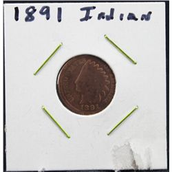 1891 Indian Cent