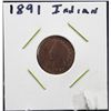 Image 1 : 1891 Indian Cent
