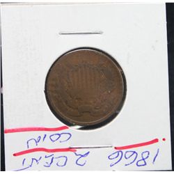1866 Two Cent