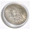 Image 1 : 1897 MORGAN SILVER DOLLAR *COMES IN A HARD DISPLAY CASE*!! DOLLAR CAME OUT OF SAFE DEPOSIT BOX!!