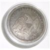 Image 2 : 1840 *EXTREMELY RARE* LIBERTY SEATED SILVER DOLLAR RED BOOK VALUE IS 1250.00+ *EXTRA FINE GRADE*!!