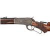 Image 8 : SCARCE INSCRIBED SPECIAL ORDER DELUXE WINCHESTER MODEL 1886 LEVER ACTION RIFLE.