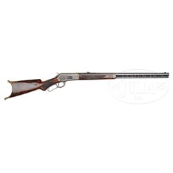 SCARCE DELUXE SPECIAL ORDER WINCHESTER MODEL 1886 LEVER ACTION RIFLE.