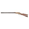 Image 2 : VERY EARLY ENGRAVED HENRY MODEL 1860 LEVER ACTION RIFLE.
