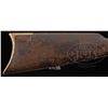Image 10 : RARE JOHN ULRICH ENGRAVED WINCHESTER MODEL 1866 LEVER ACTION RIFLE.