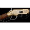 Image 4 : VERY RARE & HISTORIC INSCRIBED & ENGRAVED WINCHESTER MODEL 1866 SADDLE RING CARBINE.