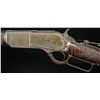 Image 6 : RARE SPECIAL ORDER DELUXE WINCHESTER SECOND MODEL 1876 LEVER ACTION RIFLE.