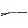 Image 1 : RARE OPEN TOP DELUXE WINCHESTER MODEL 1876 LEVER ACTION RIFLE.