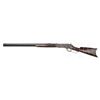 Image 2 : RARE OPEN TOP DELUXE WINCHESTER MODEL 1876 LEVER ACTION RIFLE.