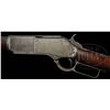 Image 4 : WINCHESTER SECOND MODEL 1876 LEVER ACTION RIFLE.