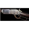 Image 4 : WINCHESTER SECOND MODEL 1876 LEVER ACTION RIFLE.