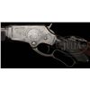 Image 3 : SCARCE DELUXE ENGRAVED MARLIN MODEL 1881 LEVER ACTION RIFLE.