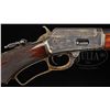 Image 4 : RARE ENGRAVED DELUXE MARLIN MODEL 1889 LEVER ACTION RIFLE.