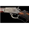 Image 3 : SCARCE DELUXE ENGRAVED MARLIN MODEL 1889 LEVER ACTION RIFLE.