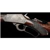 Image 3 : SCARCE SPECIAL ORDER DELUXE ENGRAVED MARLIN MODEL 1894 LEVER ACTION RIFLE.