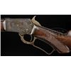 Image 4 : *SCARCE ENGRAVED MARLIN MODEL 1897 SPECIAL ORDER LEVER ACTION RIFLE.