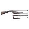 Image 1 : *BSA MARTINI SINGLE SHOT TAKEDOWN RIFLE WITH THREE EXTRA BARRELS.