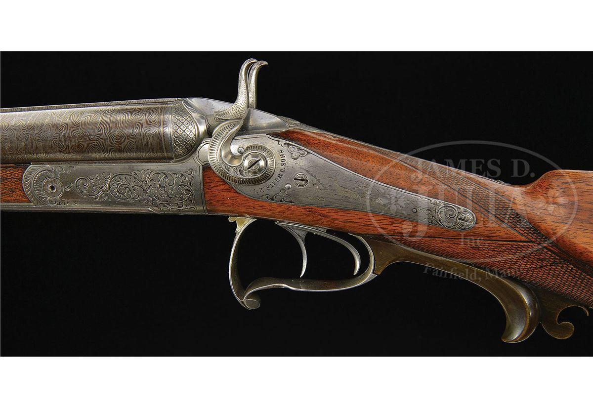 EARLY J. P. SAUER & SON CAPE GUN.
