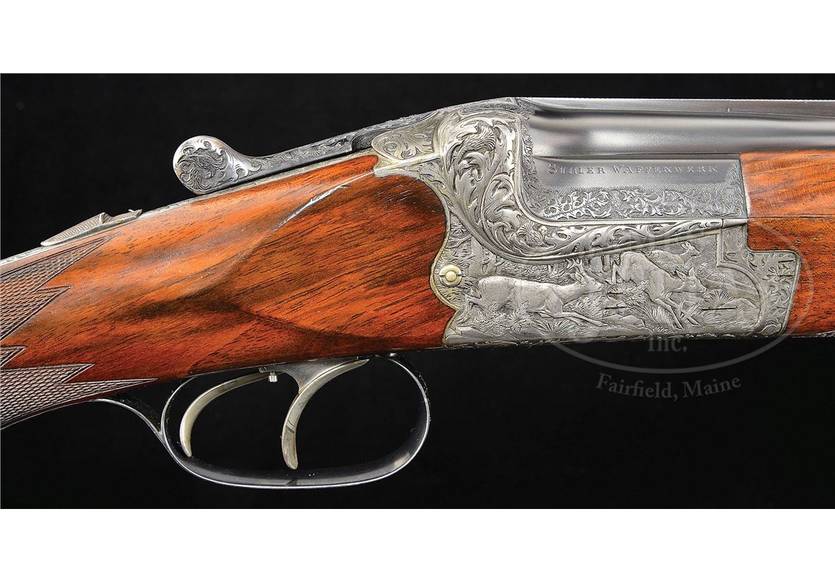 *EXCEPTIONAL WWII VINTAGE MERKEL BLITZ ACTION EJECTOR OVER-UNDER DOUBLE ...