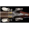 Image 5 : JOSEPH MANTON 18 BORE DOUBLE FLINTLOCK GAME GUN WITH CASE.