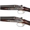 Image 14 : *CASED SET OF WESLEY RICHARDS 12 GA. AND 20 GA. SIDELOCK EJECTOR SINGLE TRIGGER GAME GUNS WITH EXTRA