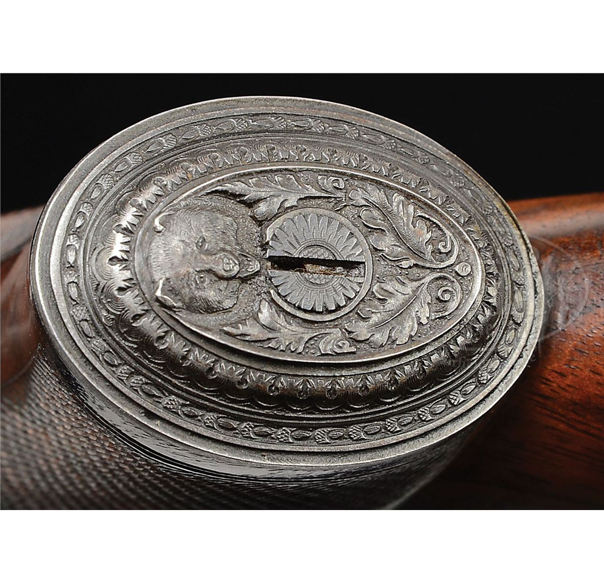 *FINE KORNBRATH ENGRAVED GRIFFIN & HOWE SPRINGFIELD WITH SCOPE.
